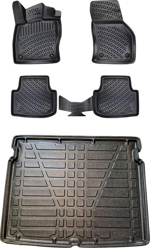 Cupra Formentor 2020-2023 3D Havuzlu Paspas ve Üst Bagaj Havuzu Seti - Image 1