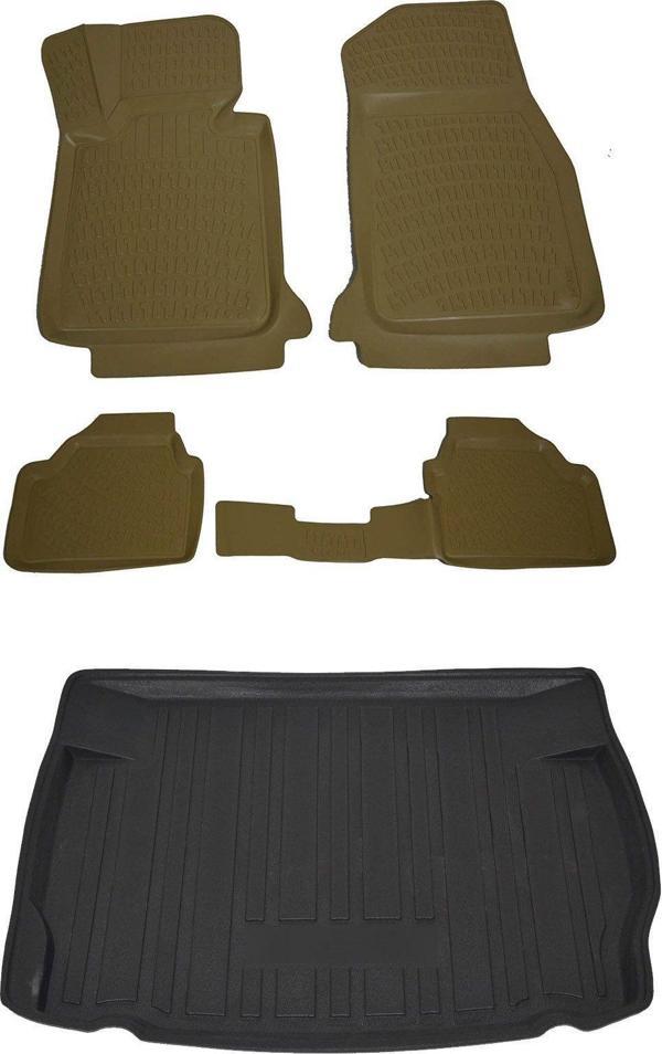 Bmw 1 Serisi F20 Hb 2012 Sonrası Bej Paspas ve Bagaj Havuzu Seti - Image 1