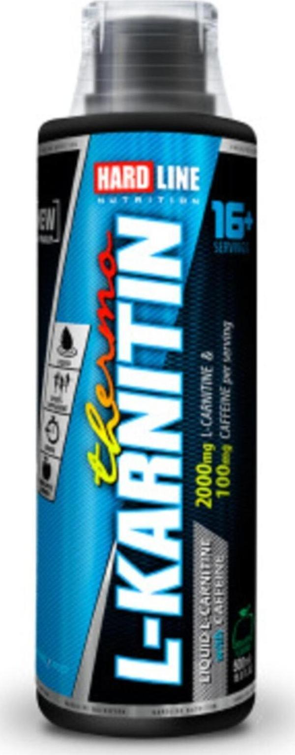 Hardline Sıvı L-karnıtın Thermo 500 ml Yeşil Elma - Image 1