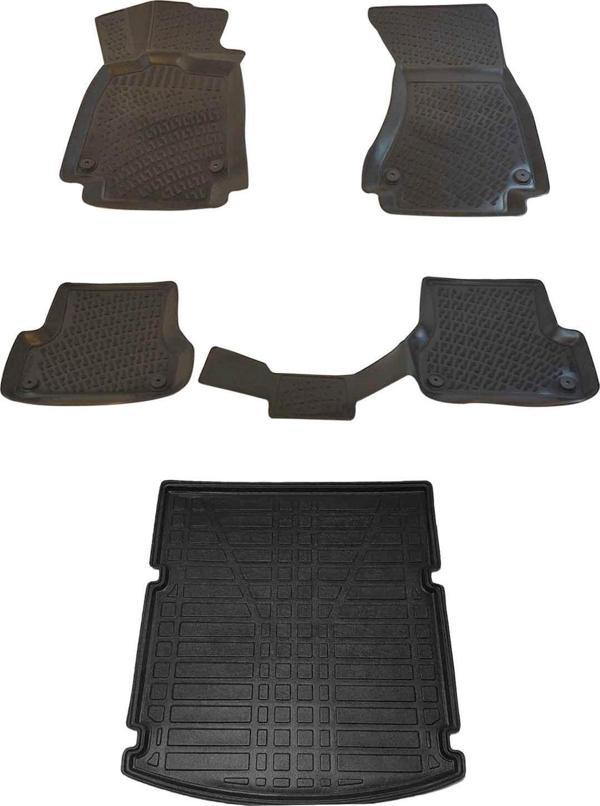 Audi A7 Sedan 2011+ Havuzlu Paspas ve Bagaj Seti Bizymo - Image 1