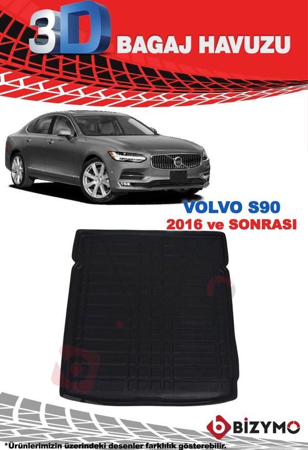 Volvo S90 2016 ve Sonrası 3D Bagaj Havuzu Bizymo - Image 1