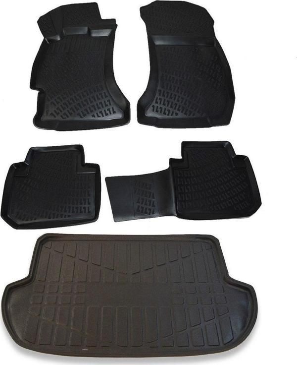 Subaru Forester Suv 2013 Ve Sonrası Paspas Ve Bagaj Havuzu Seti - Image 1