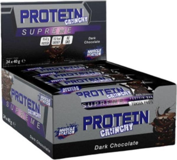 Muscle Station Supreme Dark Chocolate 24'lü Kutu - Image 1