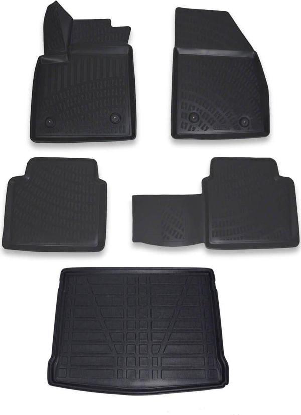 Ford Focus 5 Hb 2018+ T.K Havuzlu Paspas ve Bagaj Seti Bizymo - Image 1