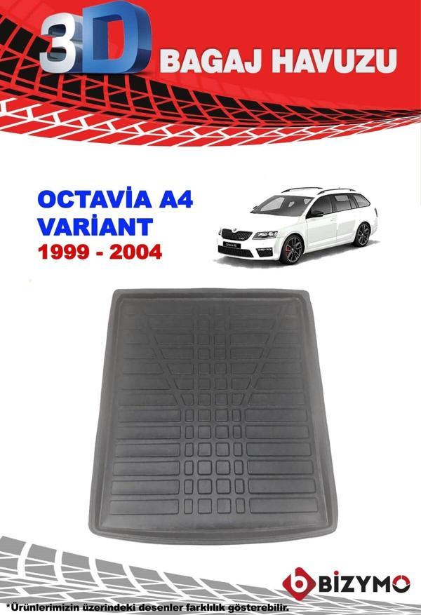 Skoda Octavia A4 Variant 1999-2004 3D Bagaj Havuzu Bizymo - Image 1