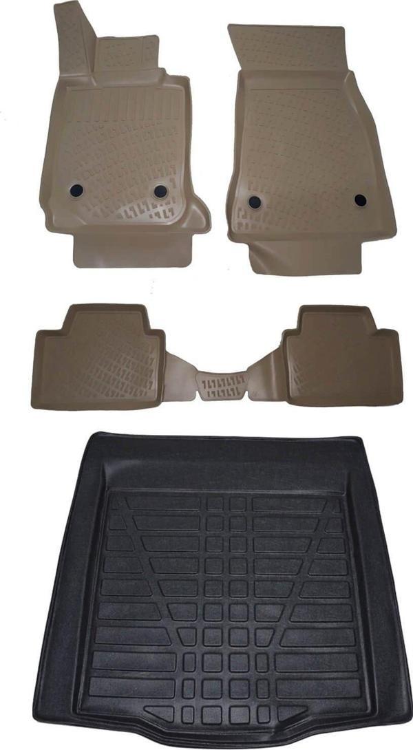 Bmw 3 Serisi G20 2019+ Bej Havuzlu Paspas ve Bagaj Seti Bizymo - Image 1