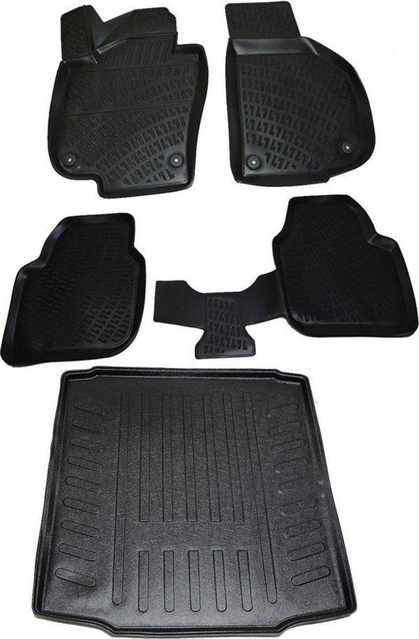 Skoda Superb 2008-2015 Paspas Ve Bagaj Havuzu Seti - Image 1