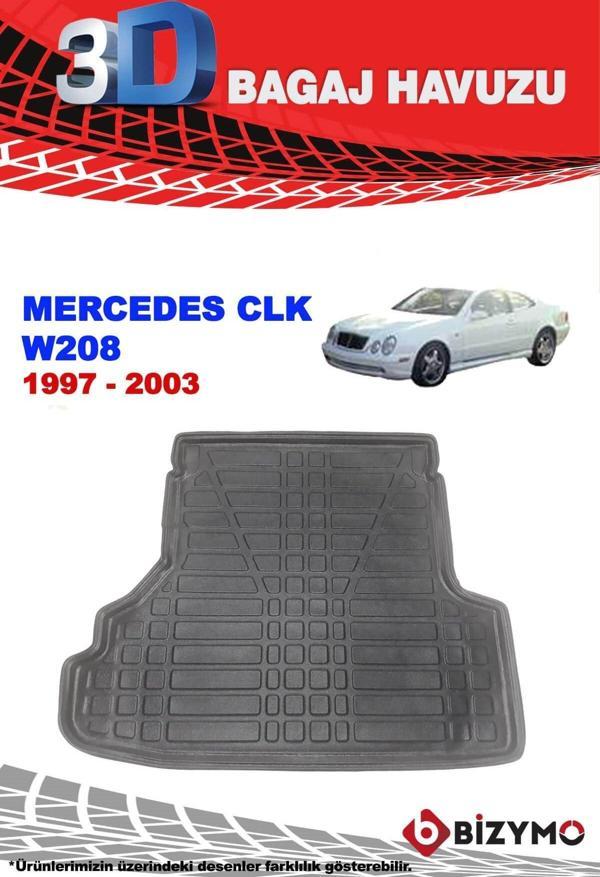 Mercedes CLK W208 1997-2003 3D Bagaj Havuzu Bizymo - Image 1