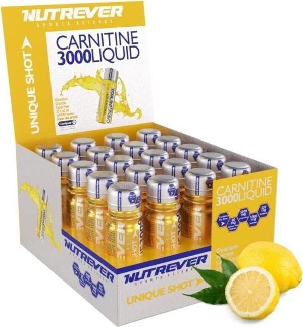 Nutrever L-carnitine Likit 3000 20 Ampül 60 Ml - Image 1