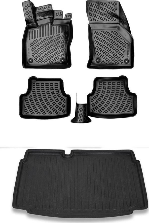 Volkswagen Polo Alt 2010-2016 Paspas ve Bagaj Havuzu Seti - Image 1