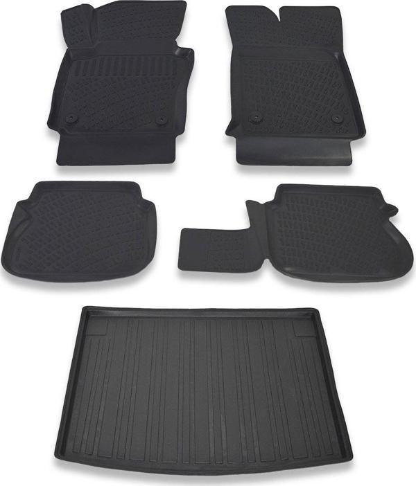 Volkswagen Caddy 2004-2010 Paspas Ve Bagaj Havuzu Seti - Image 1