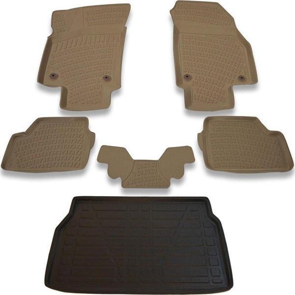 Opel Astra H Hb 2004-2015 Bej Paspas ve Bagaj Havuzu Seti - Image 1