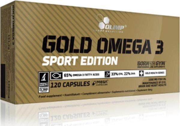 Olimp Gold Omega 3 Sport Edition 120 Kapsül - Image 1