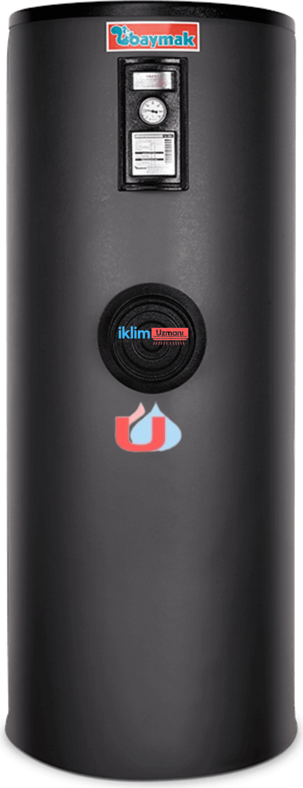 Baymak C200L Aqua Çift Serpantinli 200 L Boyler (Montaj Hariç) - Image 1