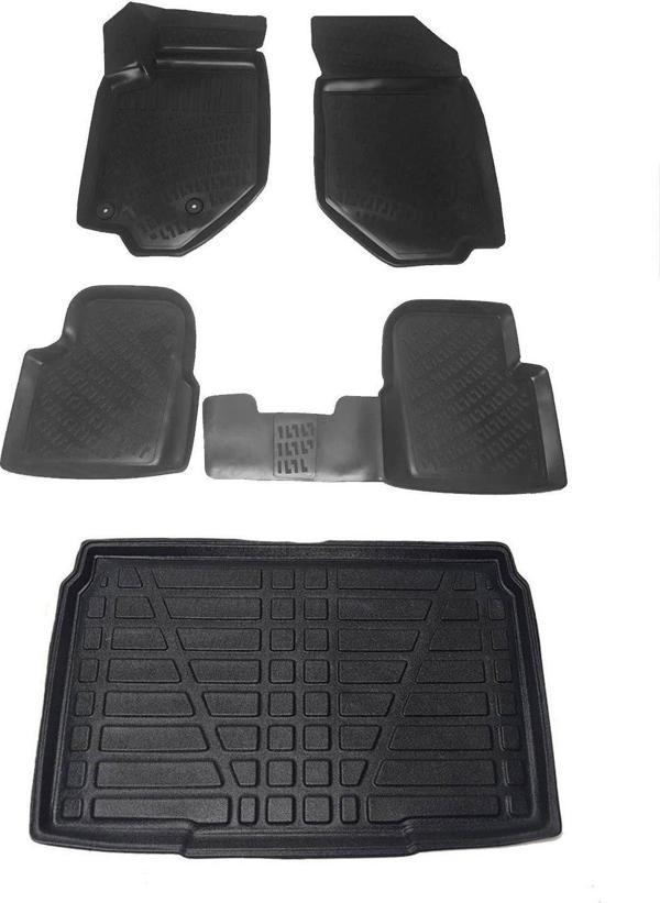Opel Corsa F 2019+ 3D Havuzlu Paspas ve Bagaj Havuzu Bizymo Set - Image 1