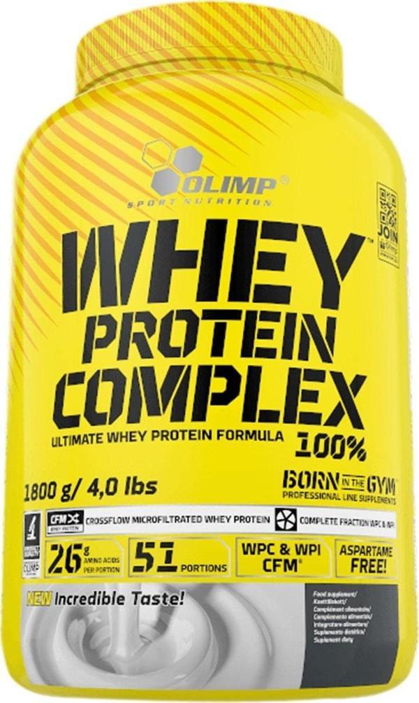 Olimp Whey Protein Complex Protein Tozu 1800gr - Beyaz Çikolata Ahududu Aromalı - Image 1
