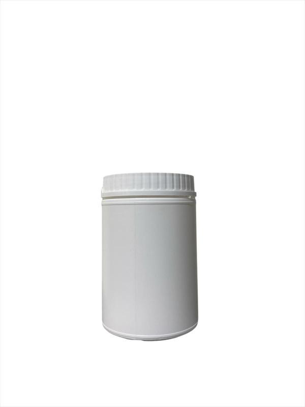 1000ml beyaz plastik krem kavanozu kilitli kapak, 12 adet, krem kavanozu, plastik kavanoz,kozmetik kavanoz, kilitli kapa - Image 1