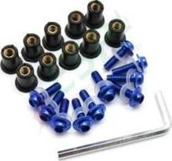 Espada Siperlik Cam Vidası 5mm 10lu Set Mavi - Image 1