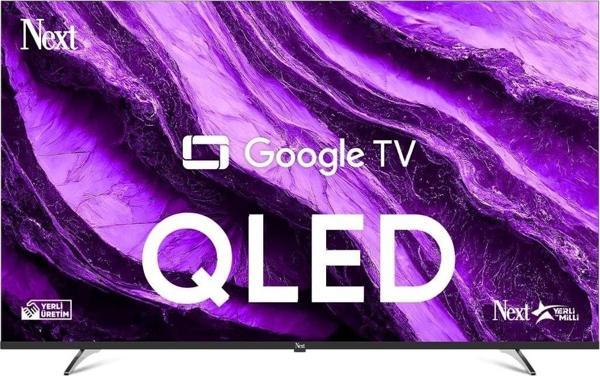 Next YE-58GFSG8-QLED 4K Ultra HD 58" 147 Ekran Uydu Alıcılı Google Smart QLED TV - Image 1