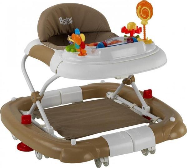 BabyHope Royal Salla Yürüteç 212A Kahve - Image 1