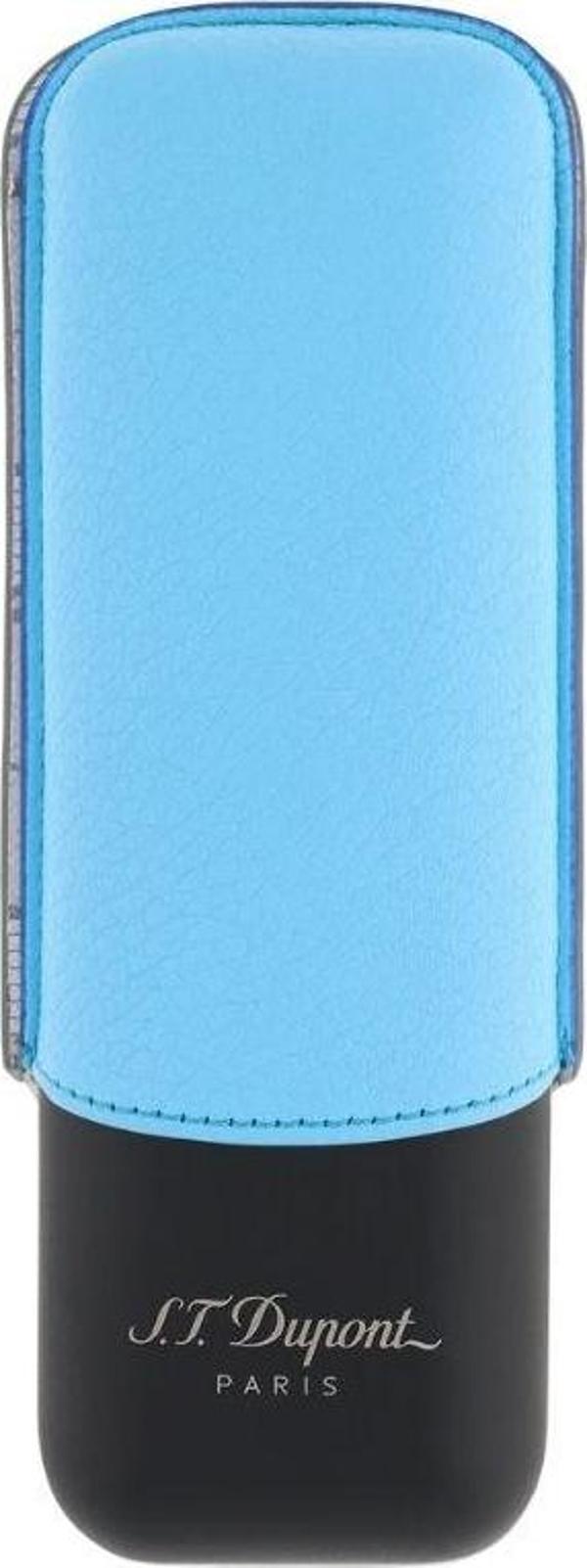 S.T. Dupont Turkuaz İkili Puro Kılıfı 183243 - Image 1