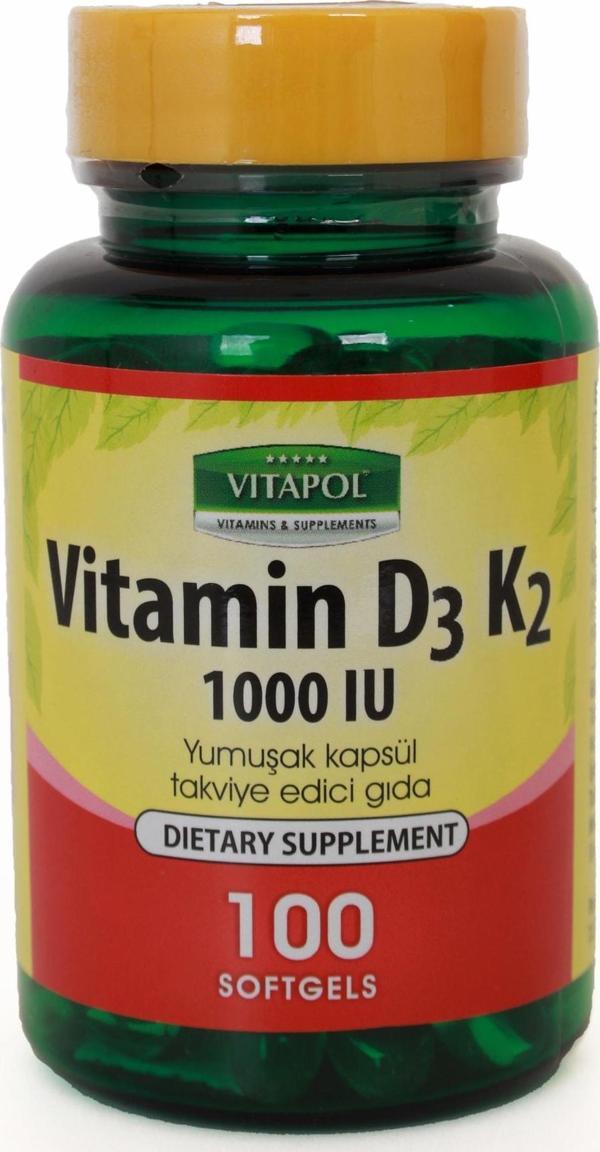 Vitapol D3 ve K2 100 Cp - Image 1