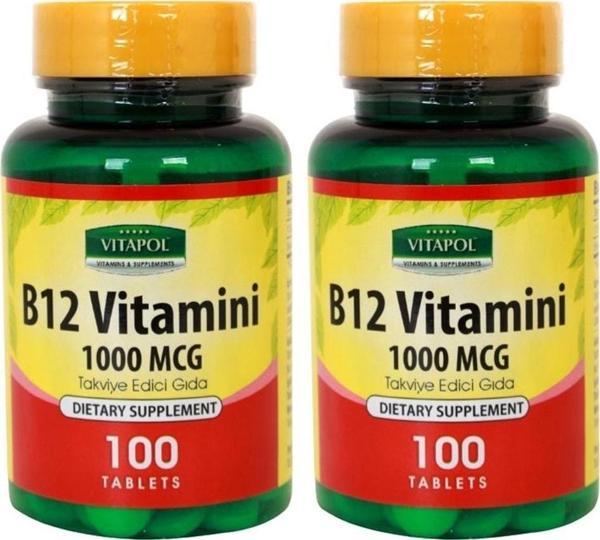Vitapol Vitamin B12 100 Tablet - Image 1