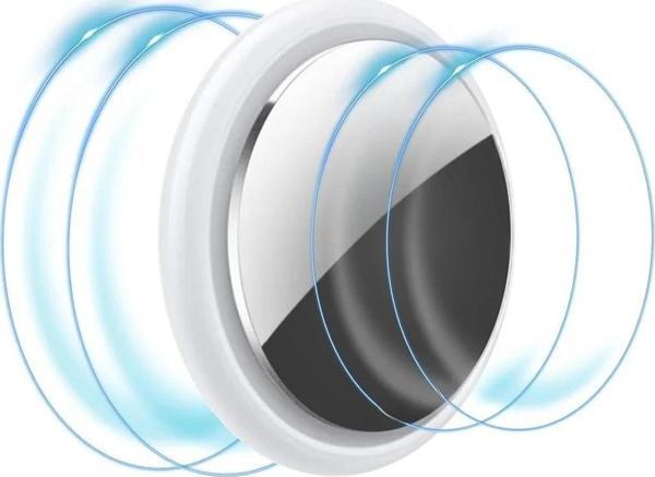 Apple AirTag Uyumlu 2 Ön 2 Arka Şeffaf Çizik koruyucu Nano Jelatin - Image 1