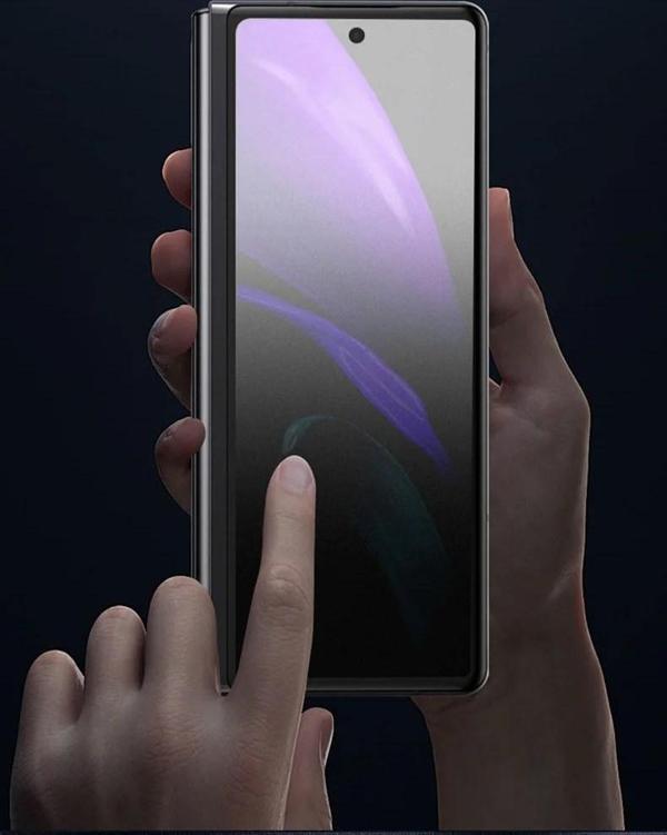 Samsung Galaxy Z Fold 7 Uyumlu Parmak izi bırakmaz Hayalet MAT Ekran Koruyucu Nano Jelatin - Image 1