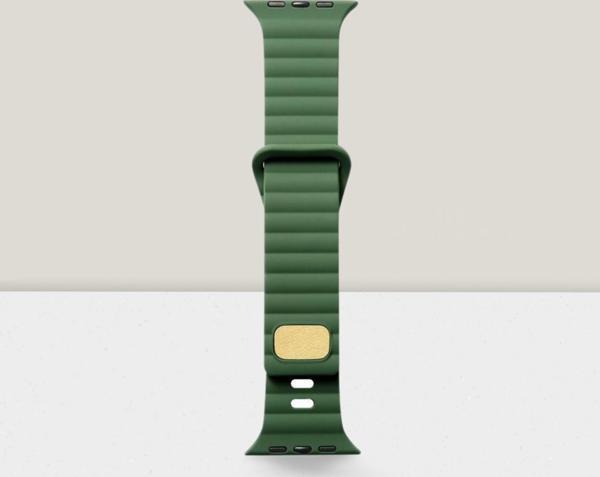 Cosmostech Akıllı Saat Watch için Uyumlu 42MM 44MM 45MM 49MM 1/2/3/4/5/6/se/7/8/ultra Silikon Kordon ve Kayışı Dalgalı Ş - Image 1