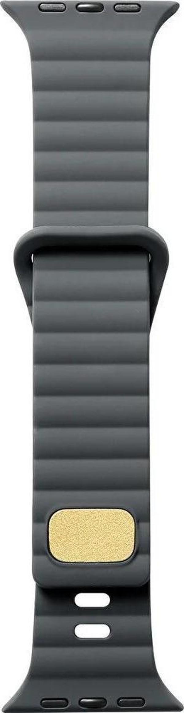 Cosmostech Akıllı Saat Watch için Uyumlu 42MM 44MM 45MM 49MM 1/2/3/4/5/6/se/7/8/ultra Silikon Kordon ve Kayışı Dalgalı Ş - Image 1