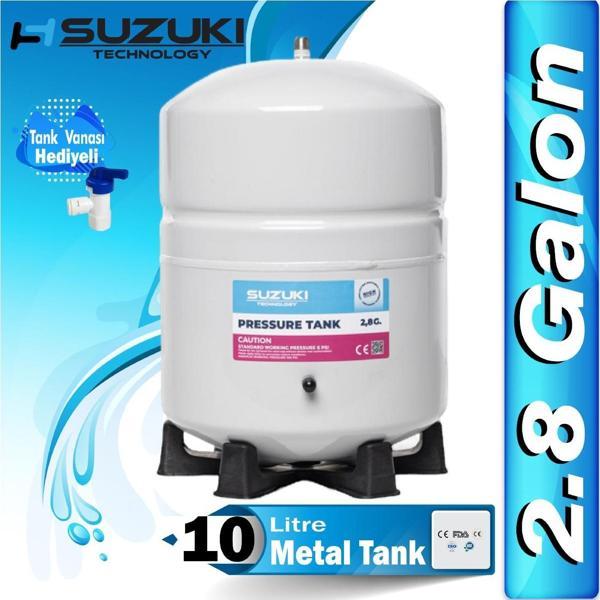 Su Arıtma Deposu,Su Arıtma Tankı(2.8 Galon) 10 Litre Metal Tank - Image 1