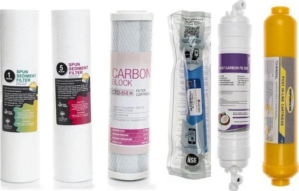 AÇIK KASA SU ARITMA CİHAZLARINA UYUMLU 6'LI FİLTRE LG MEMBRANLI - Image 1
