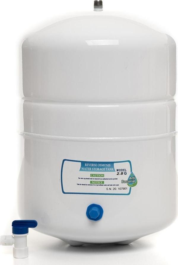 Ars Su Arıtma Metal Su Tankı 2.8 Gallon 10 lt Metal Tank Vanası - Image 1