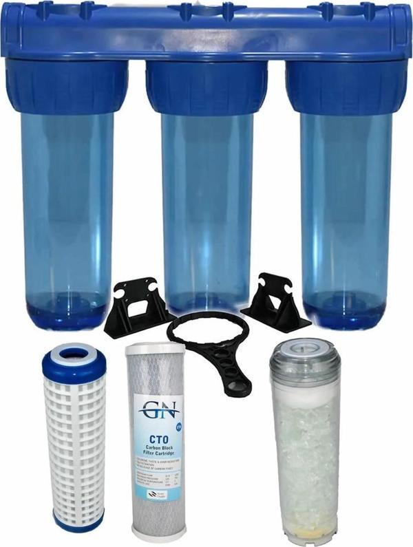DAİRE GİRİŞ FİLTRESİ 3 LÜ TAM SET 3/4" - Image 1