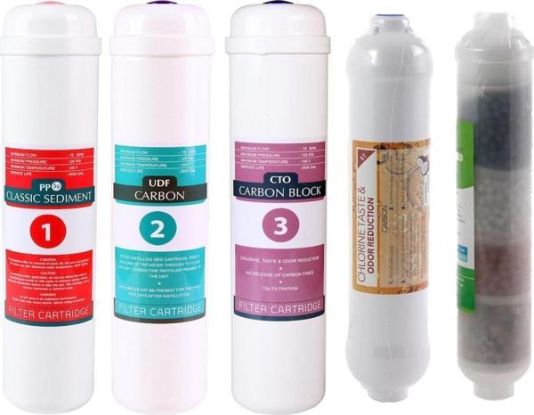 Su Arıtma Cihazı Filtresi Membransız - Filtreli Takım 5'li - Image 1