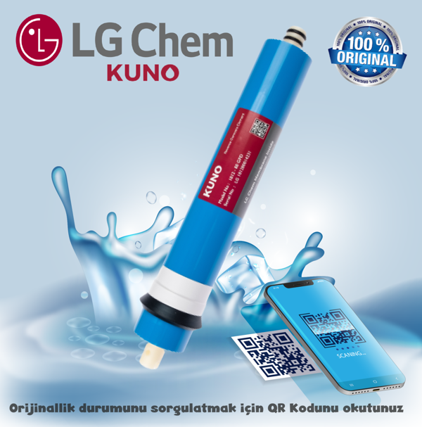 Su Arıtma Cihazı Membran Filtre 80 Gpd Lg Chem - Image 1