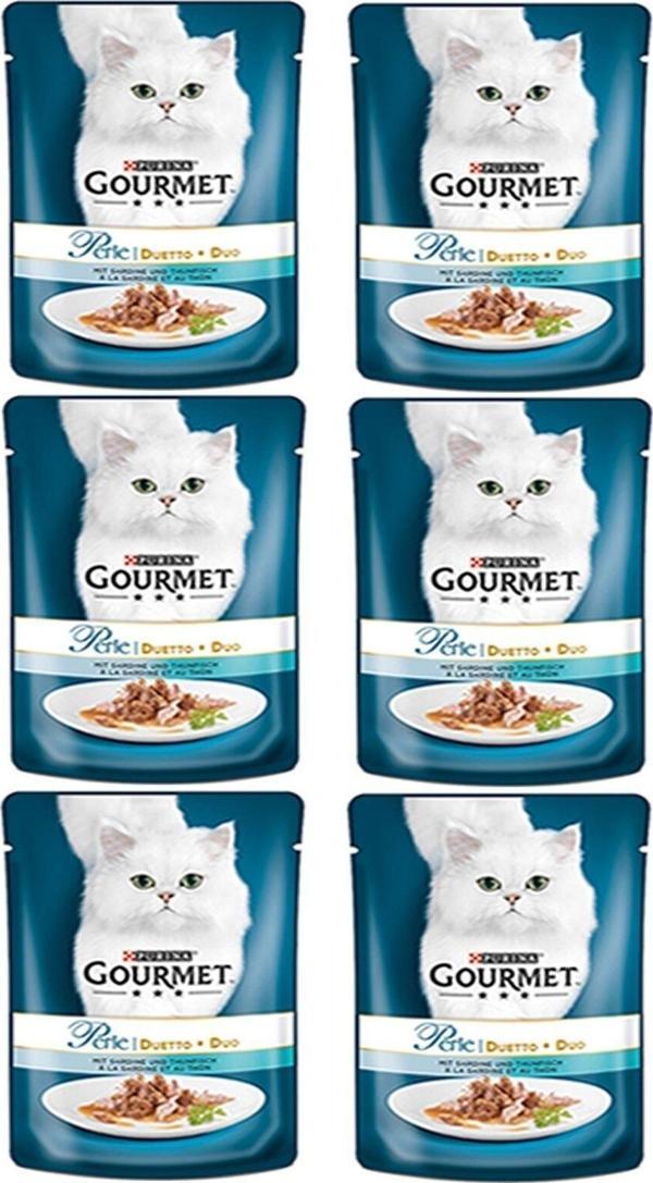 Plaisir Purina Gourmet Perle Izgara Ton Balıklı Pouch Kedi Yaş Maması 85 Gr. - Image 1