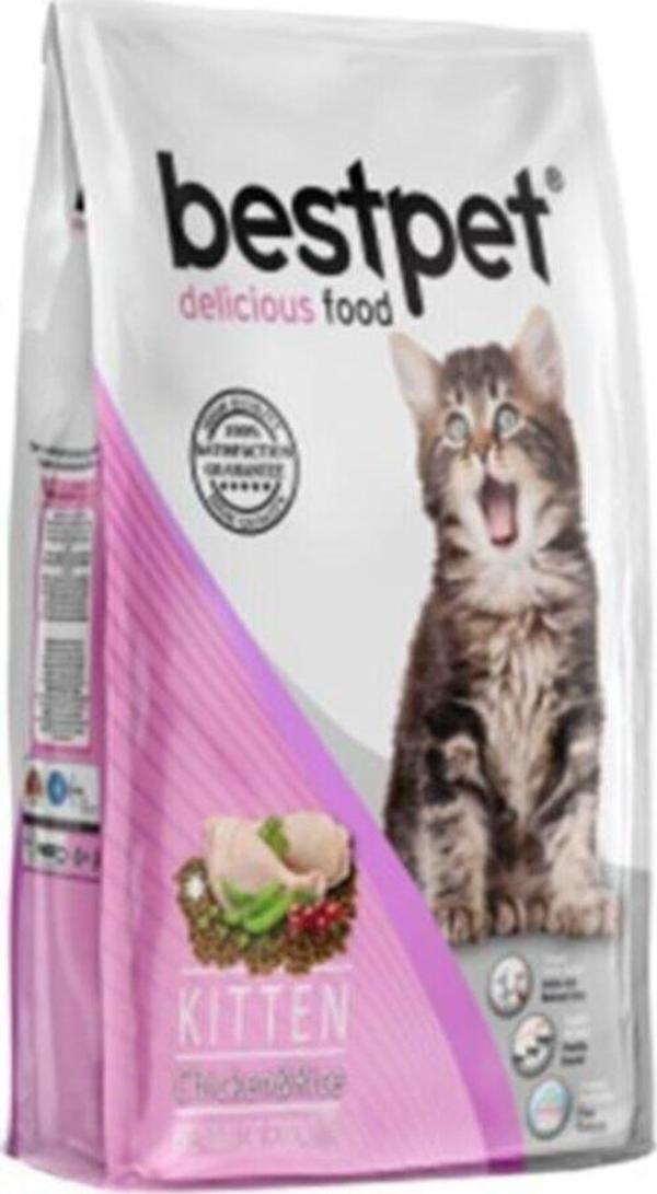 Bestpet Best Pet Tavuklu Yavru Kedi Maması 1 Kg - Image 1
