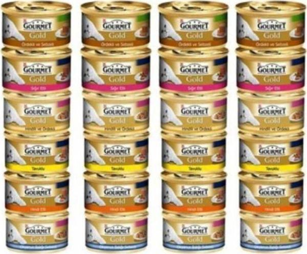 Gourmet Karışık Kedi Konservesi 24 Adet - Image 1