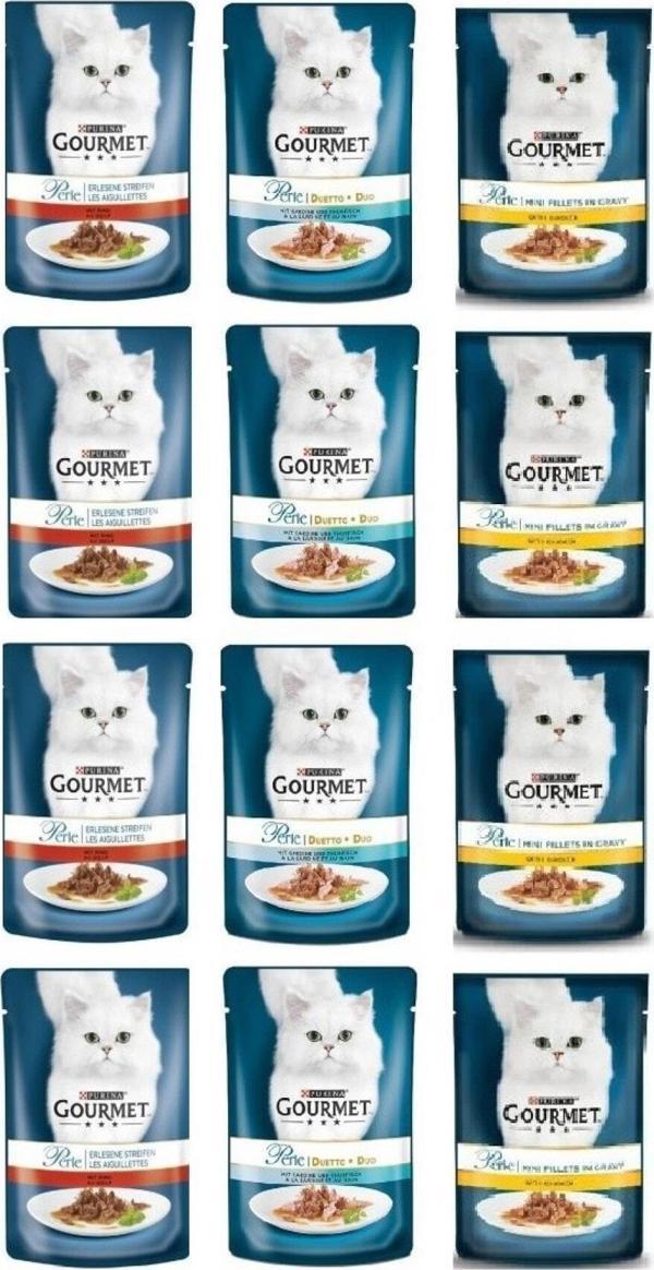 Gourmet Proplan Izgara 3 Çeşit Karma Kedi Konserve 85 gr. X 12 Adet - Image 1