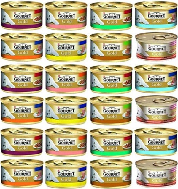 Gourmet Purina Gold 24x85gr Karışık Paket - Image 1