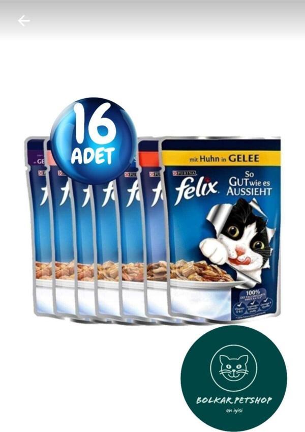 FELiX Karışık Yaş Kedi Maması 16 Lı - Image 1