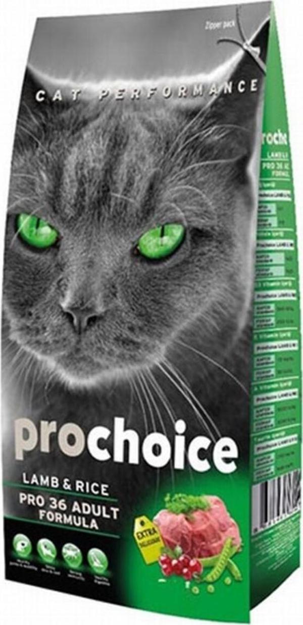 ProChoice Pro 36 Kuzu Etli Yetişkin Kedi Maması 15 Kg - Image 1