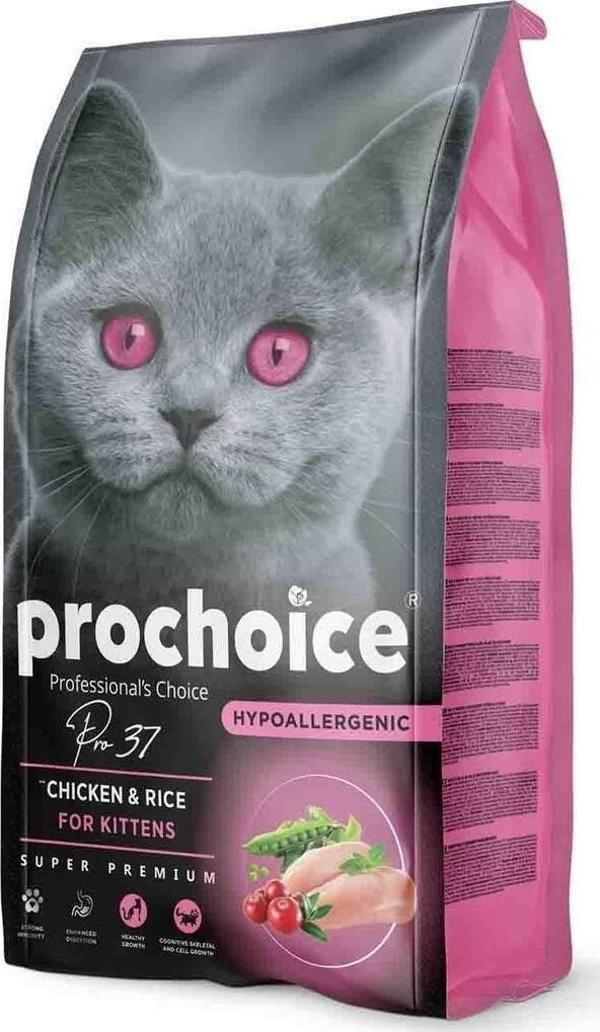 ProChoice Pro 37 Tavuklu ve Pirinçli Yavru Kedi Maması 2Kg - Image 1