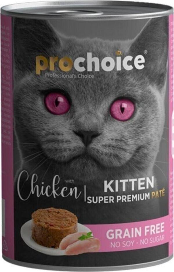 ProChoice Tavuklu Yavru Kedi Konservesi 400 gr (PREMİUM) - Image 1