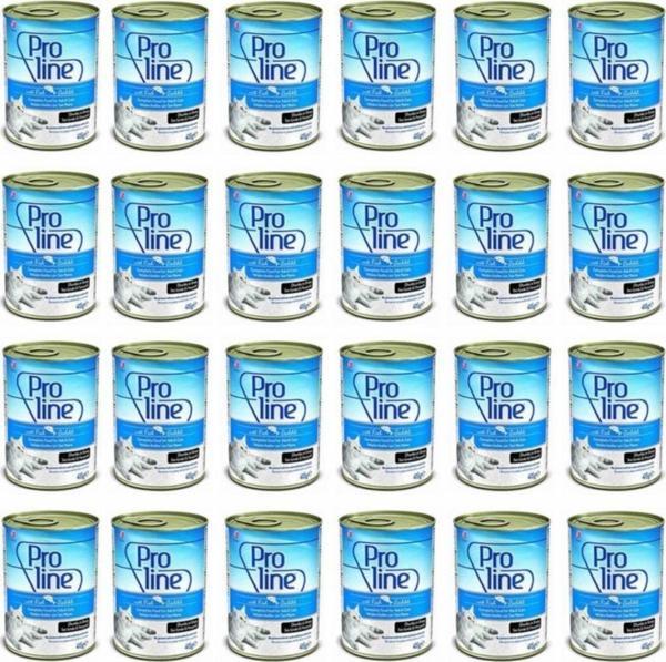 Proline Balıklı Et Parçacıklı Kedi Konservesi 415 gr x 24 Adet - Image 1