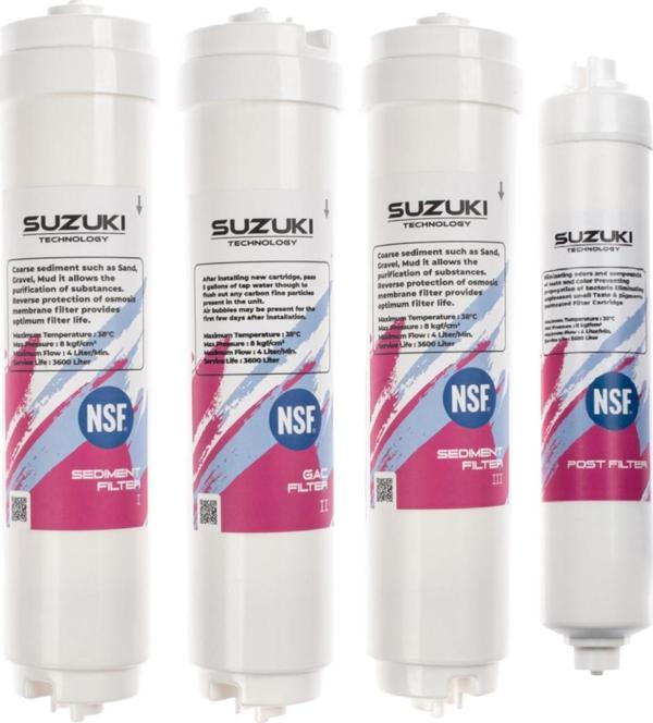 12 Inç Kapalı Kasa Su Arıtma Cihazı Membransız Tam Set (4 Filtre) - Image 1