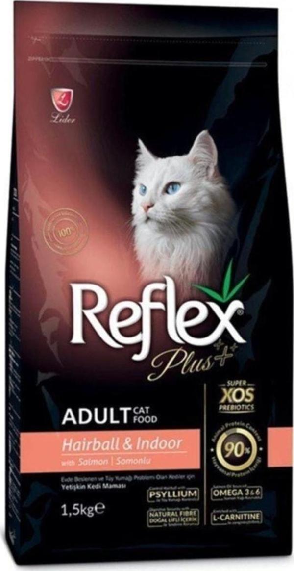Reflex Somonlu Hairball Yetişkin Kedi Maması 15 kg - Image 1