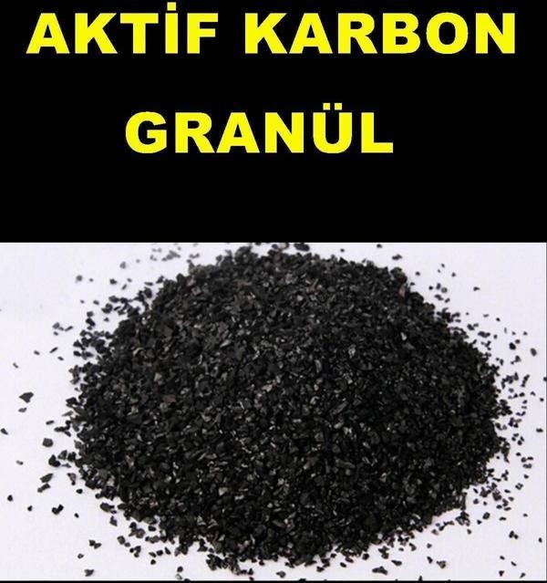 Aktif Karbon Kömür Bazlı Filtre Malzemesi Granül 250 Gram Filitre Etil Su Hava Akvaryum Sıvılar - Image 1